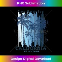 enjoy cool los angeles california illustration graphic style tank top - high-quality png sublimation download
