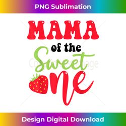 Mama of the Sweet One Strawberry Summer First Birthday - Bohemian Sublimation Digital Download - Ideal for Imaginative E