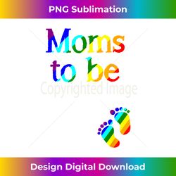Gay Pride Pregnancy 2018 for LGBT Expecting Mom - Luxe Sublimation PNG Download - Immerse in Creativity with Every Desig