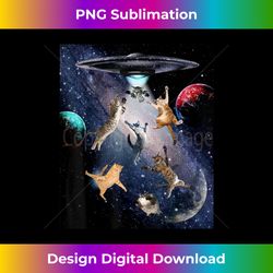 UFO Cats for Adults Galaxy Cats Cute Cat Lover - Futuristic PNG Sublimation File - Tailor-Made for Sublimation Craftsman