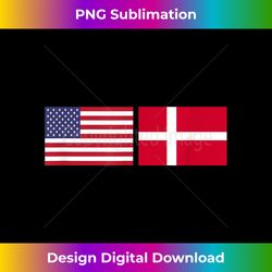 usa denmark flag danish american flags design hygge us - sublimation-optimized png file - striking & memorable impressio