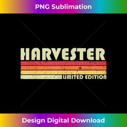 HARVESTER Funny Job Title Profession Birthday Worker Idea - Bohemian Sublimation Digital Download - Customize with Flair