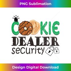 Scout Cookie Dealer Security Cookie Girl Troop Leader - Luxe Sublimation PNG Download - Rapidly Innovate Your Artistic V