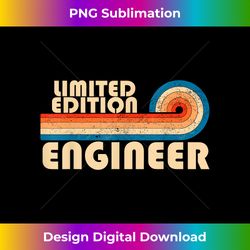 ENGINEER Funny Job Title Profession Birthday Worker - Edgy Sublimation Digital File - Chic, Bold, and Uncompromising