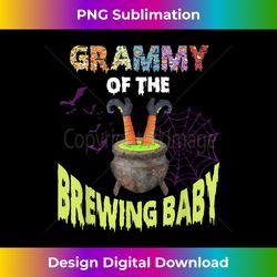 grammy of brewing baby halloween theme baby shower spooky - professional sublimation digital download