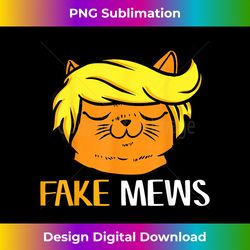 trump hair cat 45 2020 fake news cool pro republicans gift - innovative png sublimation design