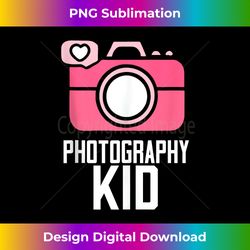 photography kid hobby photos camera photographer - luxe sublimation png download