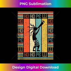 vintage style silhouette kokopelli flute native american tank top - chic sublimation digital download