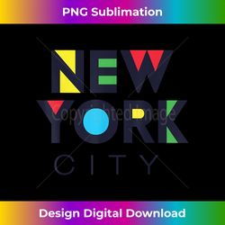 cool colorful new york city illustration graphic design - high-resolution png sublimation file