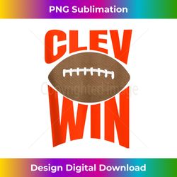 cleveland win clevwin football tank top - sublimation-ready png file