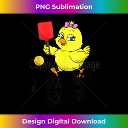 chitken cute, pickleball chick, funny chick pickleball tank top - exclusive png sublimation download