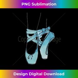 ballet dancer t pointe shoe ballerina dancing barre - trendy sublimation digital download