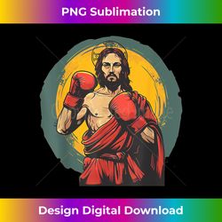 nice punching jesus costume for boxer and boxing ring lovers 1 - digital sublimation download file