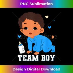 team boy baby party gender reveal announcement 1 - trendy sublimation digital download