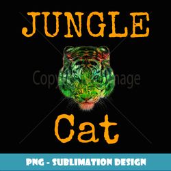 Jungle Cat T - Premium PNG Sublimation File