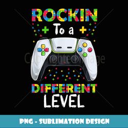 Video Game Autism Awareness Toddler Autistic Gamer Kid - PNG Sublimation Digital Download