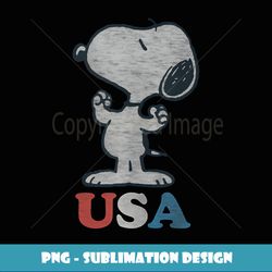 Peanuts Snoopy USA - Artistic Sublimation Digital File