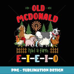 Nursery Rhymes for Kids and Toddler or Old McDonald - Signature Sublimation PNG File