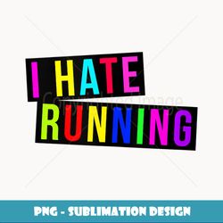 I HAE RUNNING - Retro PNG Sublimation Digital Download