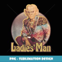 Star rek Deep Space Nine Quark Ladies' Man Vintage - PNG Transparent Digital Download File for Sublimation
