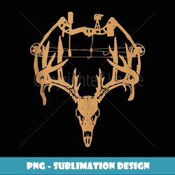 bow hunting elk deer hunter gift - modern sublimation png file