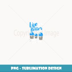 Life is Better With Cardio Drumming Fitness Workout - High-Resolution PNG Sublimation File