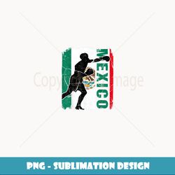 mexican boxing eam mexico flag boxing gloves - png sublimation digital download
