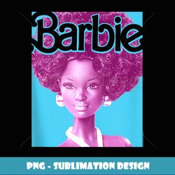 barbie afro barbie doll - png transparent sublimation design