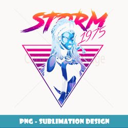 Marvel XMen Storm 80's Retro Triangle Gradience - Aesthetic Sublimation Digital File