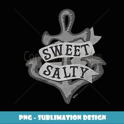 Sweet Salty Southern Girl Southern Sass Anchor Preppy - Signature Sublimation PNG File