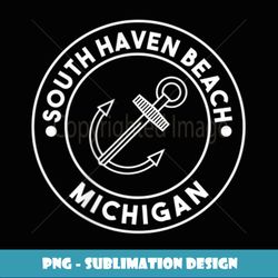 South Haven Beach Michigan Souvenirs Pocket Logo - Elegant Sublimation PNG Download