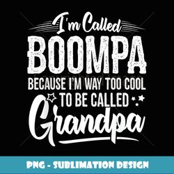 mens boompa from grandchildren funny grandfather boompa - premium sublimation digital download