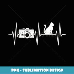 Photographer Funny Cat Lover Camera Photography - Elegant Sublimation PNG Download