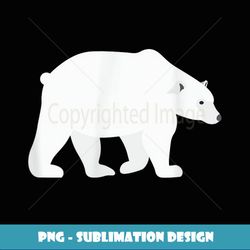 cute polar bear kids - aesthetic sublimation digital file