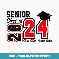 Senior 2024 Class of 2024 Seniors Graduation 2024 Graduate - PNG Transparent Sublimation File
