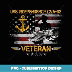 uss independence cv62 aircraft carrier veteran flagvintage - instant sublimation digital download