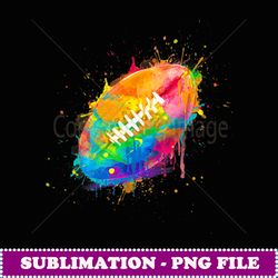 Watercolor Football Fans Party Regular Season Playoffs - Instant Sublimation Digital Download