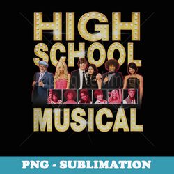 Disney High School Musical The Series OG Cast Group Shot - Sublimation Digital Download