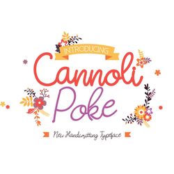 Cannoli Poke Font