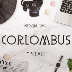 Corlombus Font
