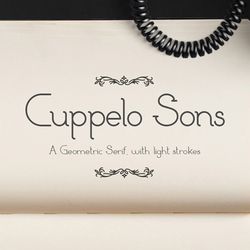 Cupello Sons Font
