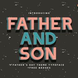 Father and Son Font