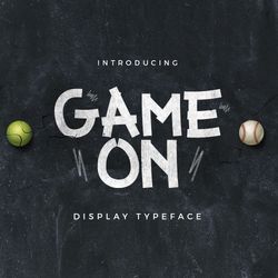 Game On Font