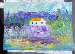 Provence Oil Painting Original France Art