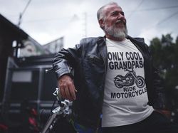 Motorcycle Only Cool Grandpas Ride Motorcycle T-shirt Design 2D Full Printed Sizes S - 5XL - NAS7937