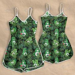 CANNABIS DON'T CARE BEAR TROPICAL ROMPERS FOR WOMEN DESIGN 3D SIZE S - 3XL - CA102172