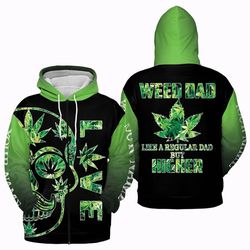Cannabis Hoodie Higher Design 3D Full Printed Sizes S - 5XL CA101916