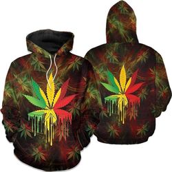 Cannabis Hoodie Hippe Design 3D Full Printed Sizes S - 5XL CA101920