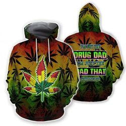 Cannabis Hoodie Chilling Up Design 3D Full Printed Sizes S - 5XL CA101948