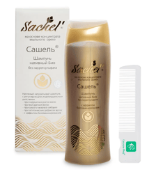 Sachera-Med Shampoo Based on soap nuts sachel 250 ml for hair growth, against hair loss